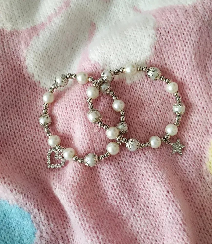 Dámsky náramok s príveskami Pearl star