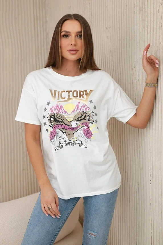 Dámske tričko Victory s krátkym rukávom