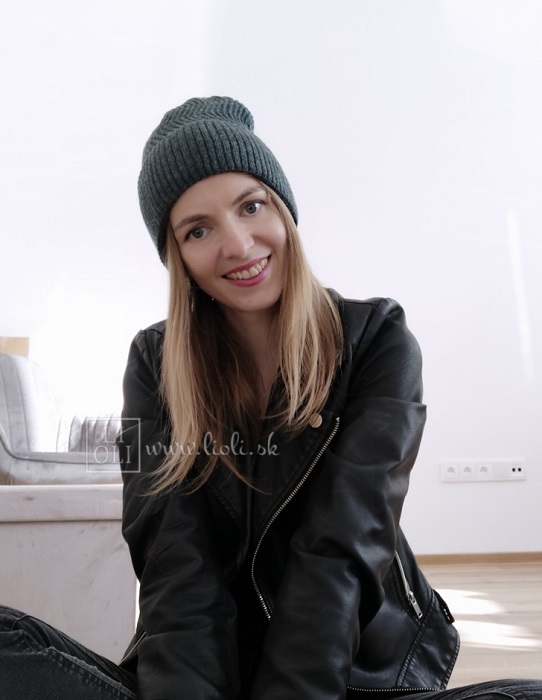 Dámska basic čiapka Olivia grafitovo modrá