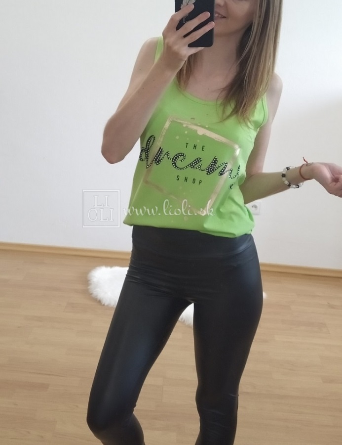 Dámske zelené tielko Dreams